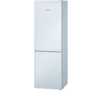BOSCH KGV36VW32G Fridge Freezer - White, White