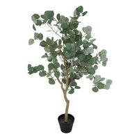 eucalipto artificial cony maceta negra h127cm