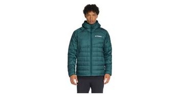 Chaqueta con capucha adidas terrex xperior climawarm  verde hombre