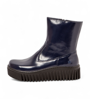 art para mujer 1153116660030b0 botines de piel 1531 brighton marino 41 3 a 5cm cremallera casual