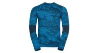 camiseta de manga larga odlo whistler eco azul