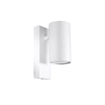 Aplique de pared moal blanco