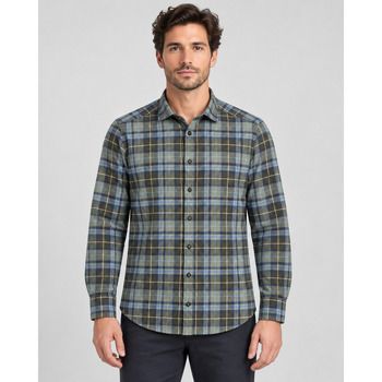 Bastoncino Camisa manga larga Simo Flannel para hombre
