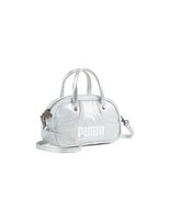 bolsa puma 1976 lustre micro grip mujer feather gray-metallic