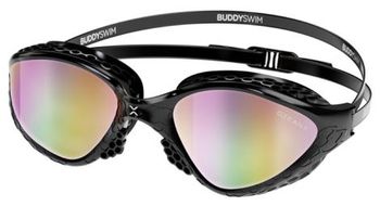 Gafas de natacion buddyswim ozeanx espejo negro iridio