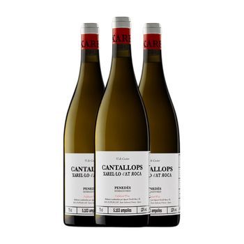 At Roca Vino Blanco Cantallops Penedès Crianza 75 Cl 13% Vol. (pack De 3 Unidades)