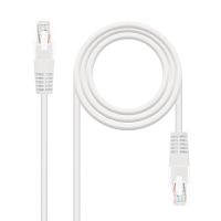 nanocable cable de red rj-45 utp awg24 cat 6 2m blanco
