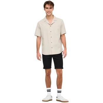 Only & Sons Camisa manga corta ONSEYE RESORT SEERS 0009 SHIRT NOOS 22030342 para hombre