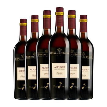 González Byass Vino Generoso Alfonso Oloroso Seco Jerez-xérès-sherry 75 Cl 18% Vol. (pack De 6 Unidades)
