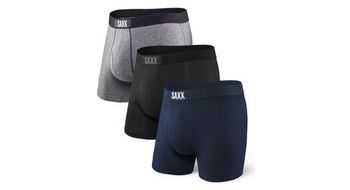 Boxer 3 pack saxx ultra negro gris azul