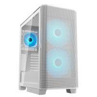caja pc cougar cgr-5ya6w-rgb blanco atx vidrio templado rgb gaming