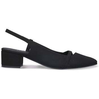 Nae Vegan Shoes Zapatos de tacón Sandalias Veganas de Tacón Bajo para Mujer Solane Negro para mujer