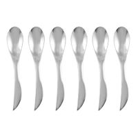 cucharas inox kiwipomelo - lote de 6