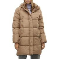 vero moda abrigo de plumas nova para mujer