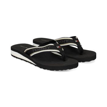 Tommy Hilfiger Chanclas Mujer - Negro Talla 39