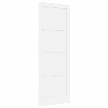 Puerta Interior Blanco 83 X 232 Cm Madera Contrachapada Vidaxl