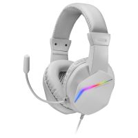 mars gaming mh122 auriculares gaming frgb blancos