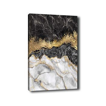 Pintura Decorativa Lienzo Canvas Tablo-63 Multicolor 70x100 Cm
