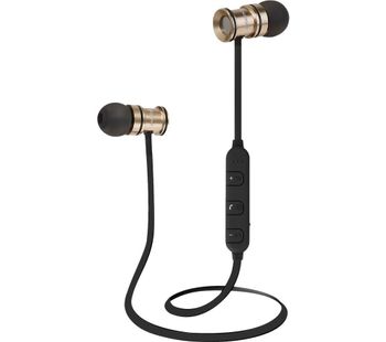 Boom Buds Wireless Bluetooth Earphones - Gold, Gold