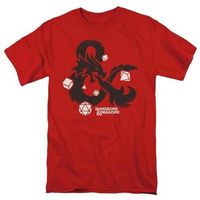 dungeons  dragons camiseta ampersand para hombre