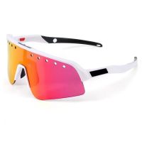 gafas de ciclismo gafas deportivas polarizadas a prueba de viento gafas de sol de medio marco a prueba de polvo para exteriores para hombres y mujeres