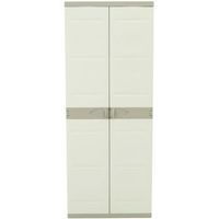 armario escobero 70 cm titanium  mueble auxiliar alto 176x70x405cm  multiusos para limpieza