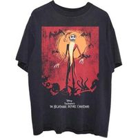 nightmare before christmas camiseta manga larga ro4669 para mujer