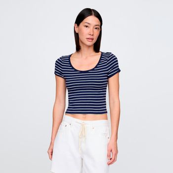 GAP Camiseta corta moderna con mangas 771232-000