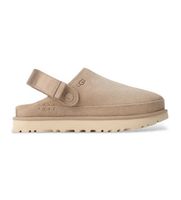 ugg para mujer 1138252 zuecos de piel goldenstar beige 40 plano velcro casual