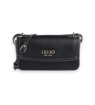 Liu Jo para mujer. AF6073-E1120 Bolso Cross Over negro (OSFA), Casual, Poliéster