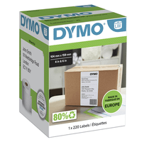 rollo etiquetas labelwriter 104x159mm blanco dymo s0904980