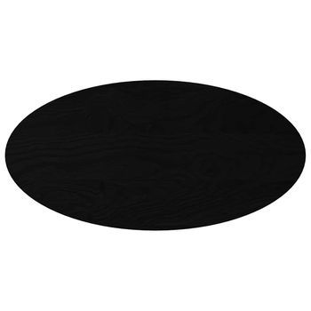 Tablero De Mesa Ovalado Madera Maciza De Roble 100x50x4 Cm Vidaxl