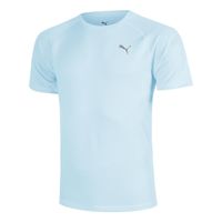 puma velocity  camiseta de running hombres - azul claro