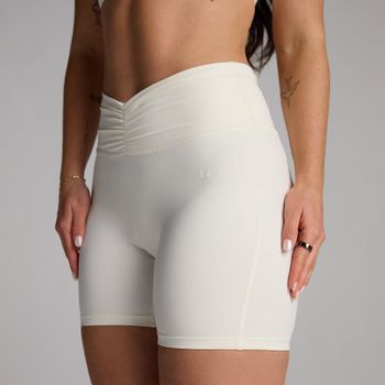 Short con detalle fruncido Tempo para mujer de MP - Coconut - M