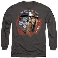 yellowstone camiseta manga larga state para mujer