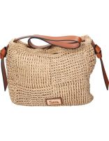 bolso bandolera para mujer simosastre s1032 color camel uni