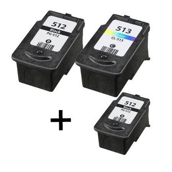 Compatible Multipack Canon Pixma MP250 Printer Ink Cartridges (3 Pack) -2969B001