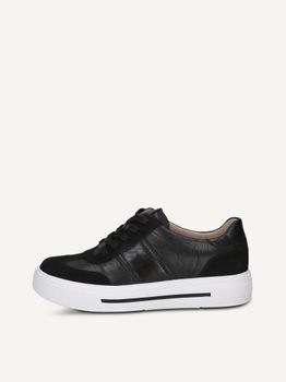 CAPRICE Sneaker, black, made of Leather, Size 40