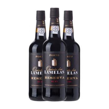 Quinta Das Lamelas Vino Generoso Ruby Porto 75 Cl 19.5% Vol. (pack De 3 Unidades)