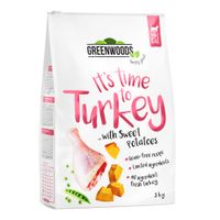 greenwoods turkey with sweet potatoes peas  pumpkin - economy pack 3 x 3kg