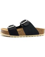 de 20 veinte trend zueco hebillas malu negro