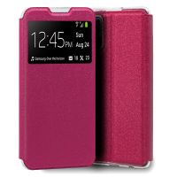 cool funda flip cover liso rosa para xiaomi redmi note 10 5g  pocophone m3 pro 5g