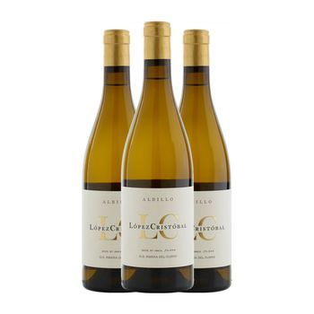 López Cristóbal Vino Blanco Ribera 75 Cl 13% Vol. (pack De 3 Unidades)