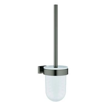 Escobillero De Pared Grohe Essentials Cube Anthracite, 40513al1