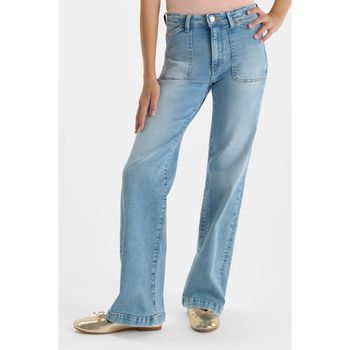 Le Temps des Cerises Vaqueros Jeans flare, largo 34 para niña