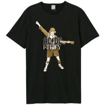 Amplified Clothing Camiseta Golden Angus 50 para mujer