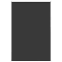 estor enrollable opaco negro 160x230 cm tela ancho 1566 cm vidaxl