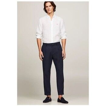 Tommy Hilfiger Camisa manga larga CAMISA LINEN FIL COUPE HOMBRE para hombre
