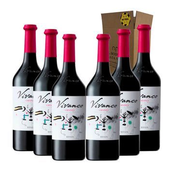 Vino Crianza Magnum - Pack 6 Botellas 150 Cl - 14% Vol.