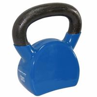 tunturi vinyl kettlebell 12kg blue